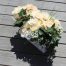 Lucite Flower Box - 9 Rose Gold Mirror